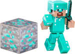 Minecraft Diamond Steve Action Figure - Image 1
