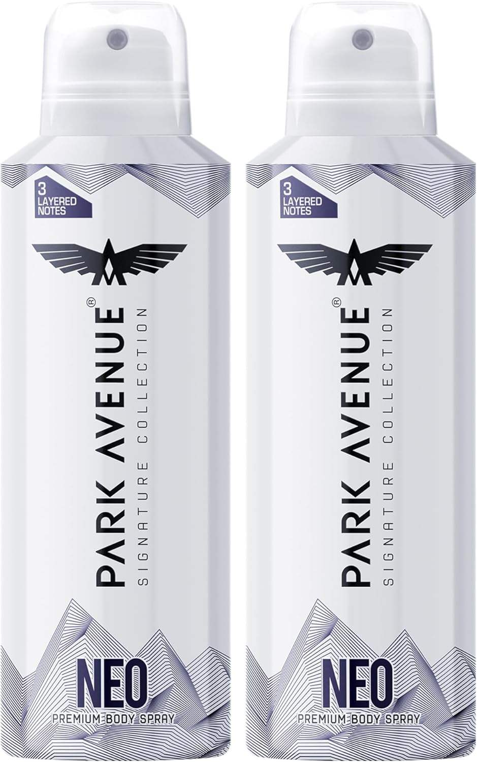 Park Avenue Men Neo Signature Collection | Deodorant Spray | Fresh Long-Lasting Aroma | 150Ml Each (Pack Of 2) - Image 1