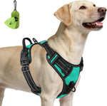 Joytale No Pull Dog Harness Medium Sized Dog, Reflective Pet Vest with Front Clip, Adjustable Soft Padded Harnesses with Easy Control Handle for Training and Walking, Black, M - Image 12