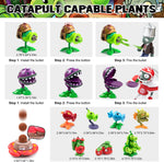 Maikerry plants and zombies figures with storage box
