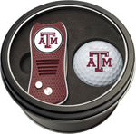 Complete golf accessories set arrangement