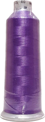 Madeira Polyneon embroidery thread cone front view showing color number 1832