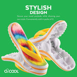O2COOL decorative patio towel clips close up details