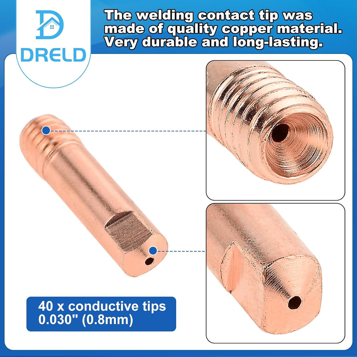 Welding contact tips and nozzles compatibility setup