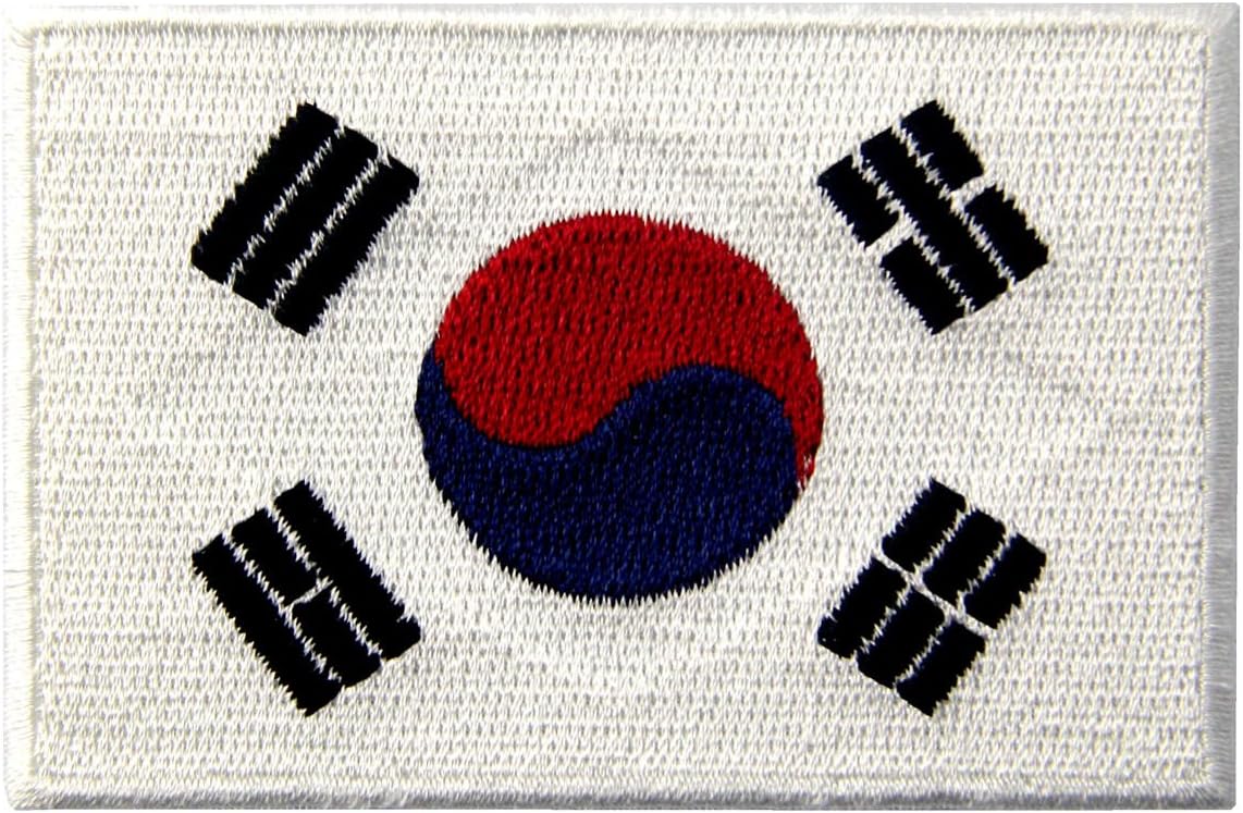 EmbTao South Korea flag patch front view