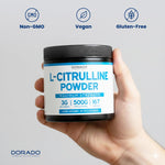 Vegan and non-GMO L-Citrulline supplement seal