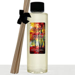 LOVSPA Cashmere Woods diffuser oil front view bottle packaging