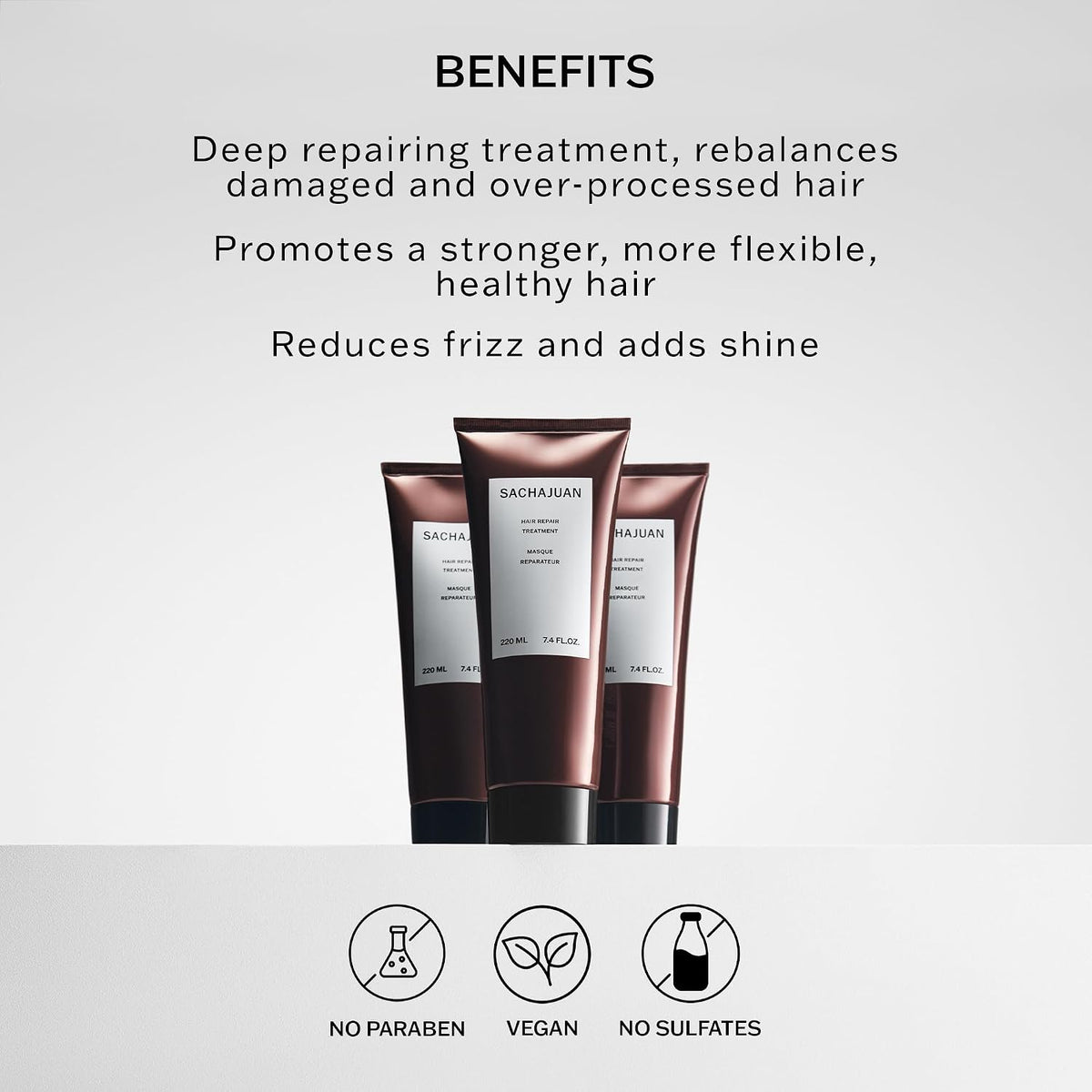 SachaJuan deep conditioning mask tube texture