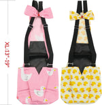 BestParts reusable bird diaper displaying the waterproof inner pouch liner details.