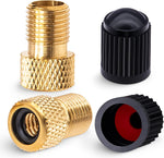 Meajoo brass presta valve adapter front view