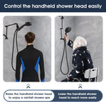 PDPBath brass shower extension connected with universal G1/2 fitting