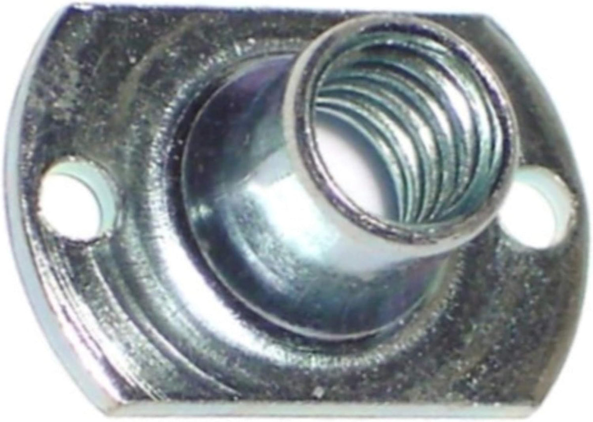 Hard-to-Find Fastener rectangular brad hole tee nuts front view