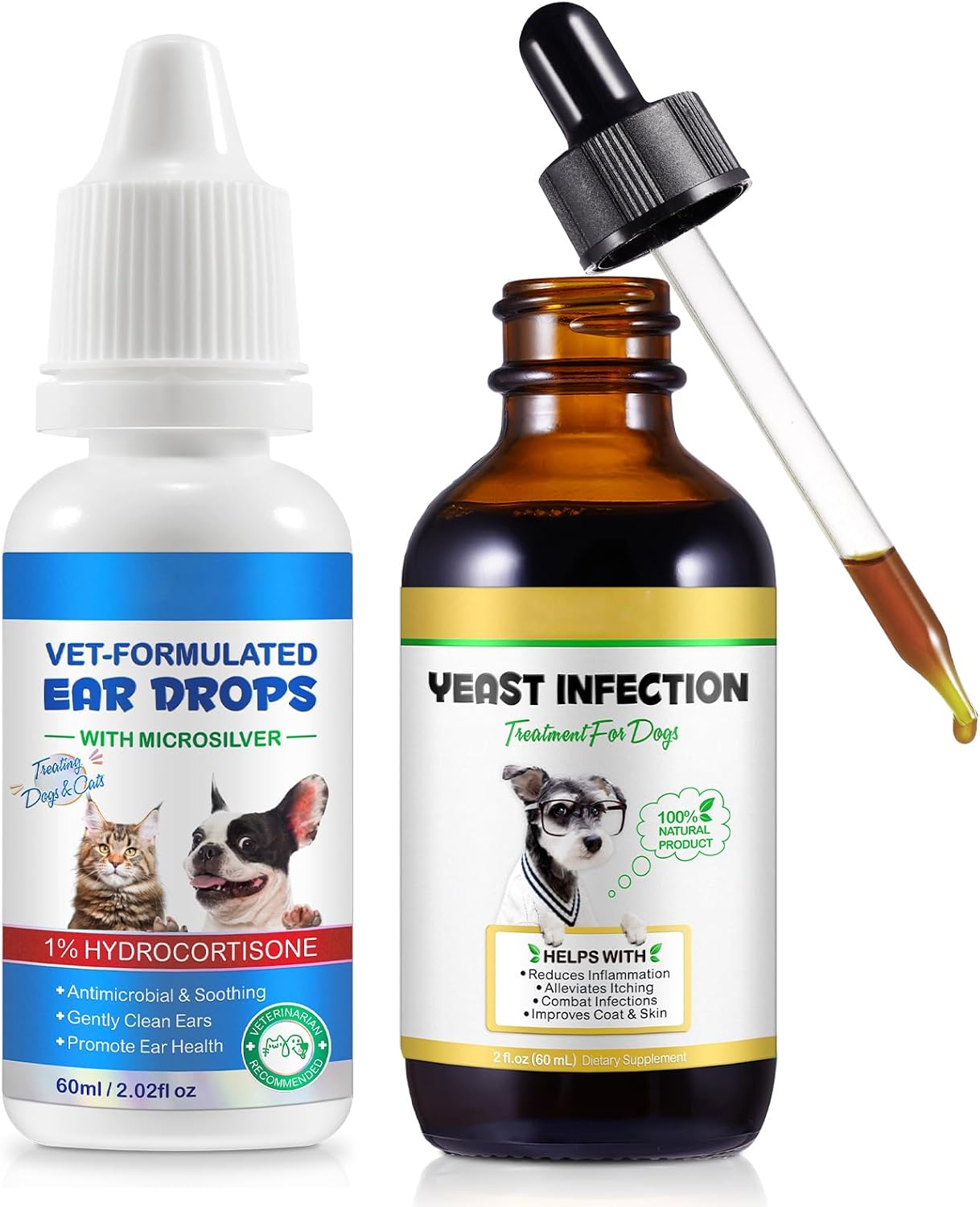 Oimmal ear itching relief kit front view bottle