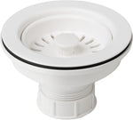 Kraus drain strainer bottom threaded nut view