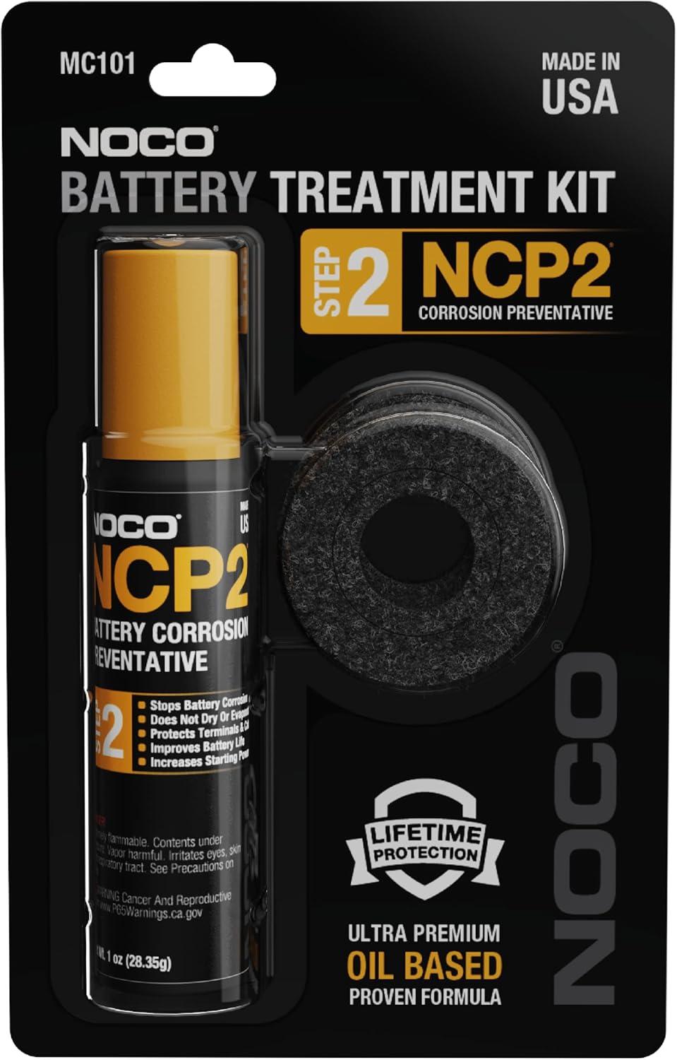 Noco Ncp2 Mc101 battery terminal cleaning kit front view