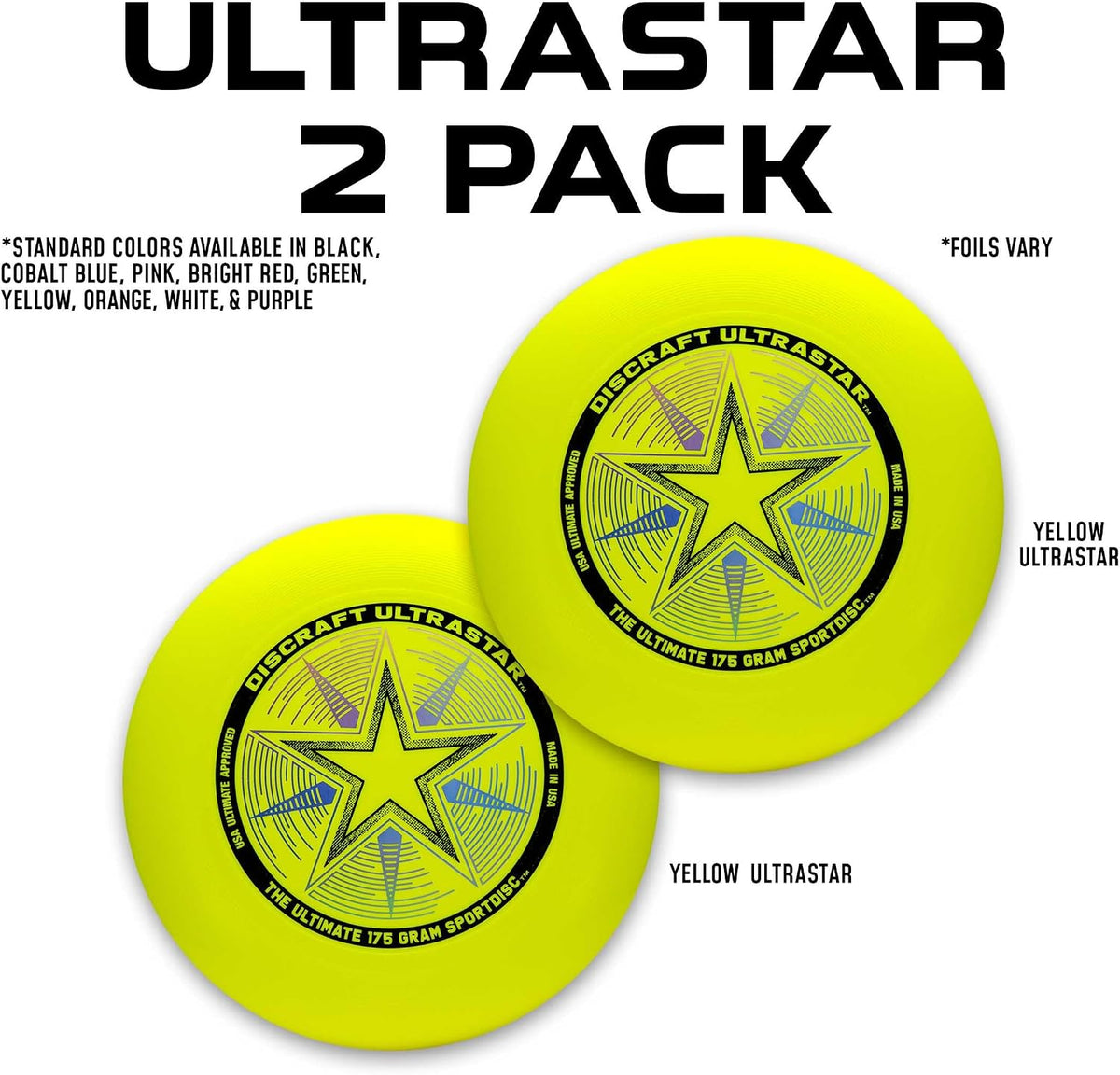 Discraft standard size ultimate disc side profile showing aerodynamic rim