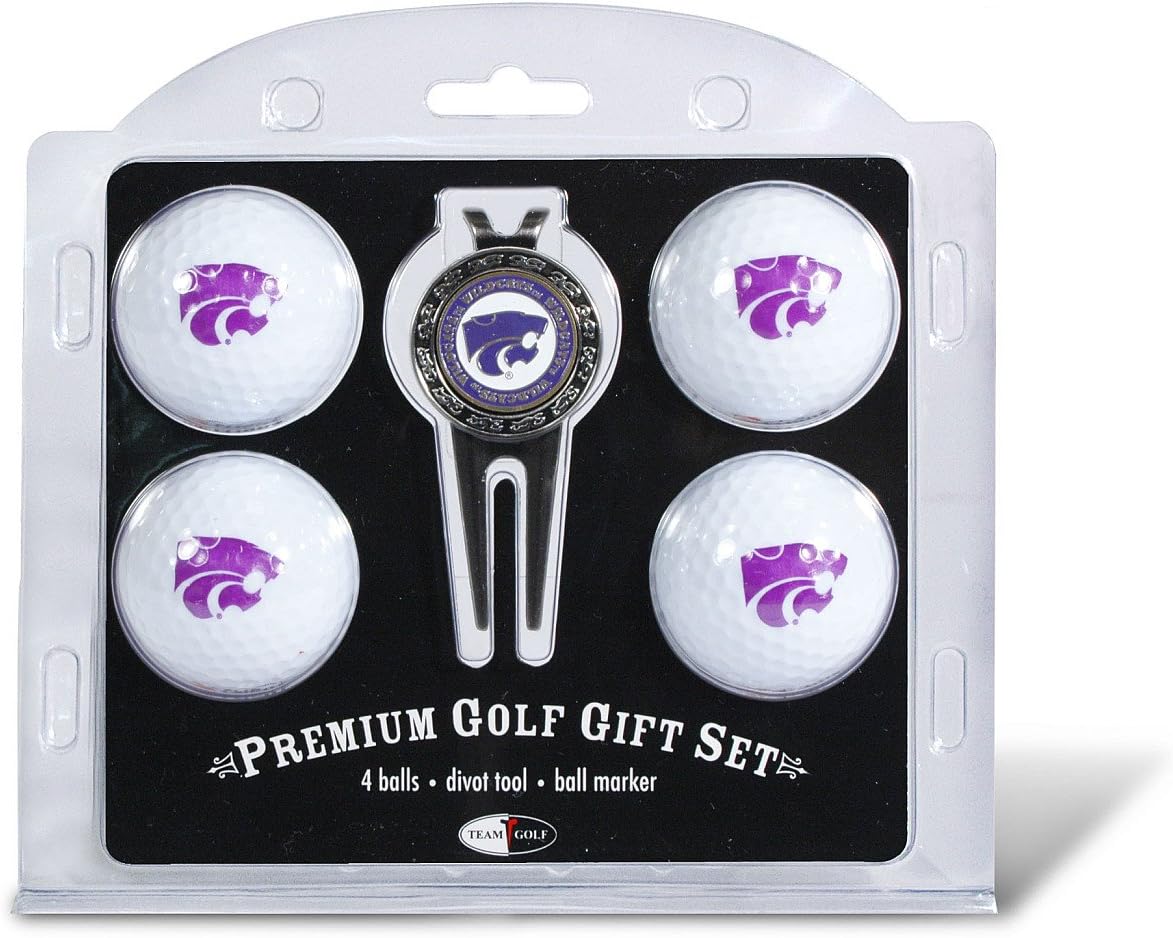 Team Golf NCAA Unisex-Adult Team Golf NCAA Regulation Size Golf Balls (4 Count) & Divot Tool with Removable Double-Sided Magnetic Marker - Image 11