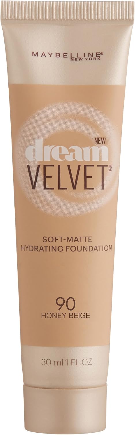 Maybelline Dream Velvet foundation tube back label details