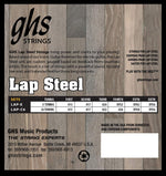 GHS lap steel guitar strings custom light C6 tuning string gauges label