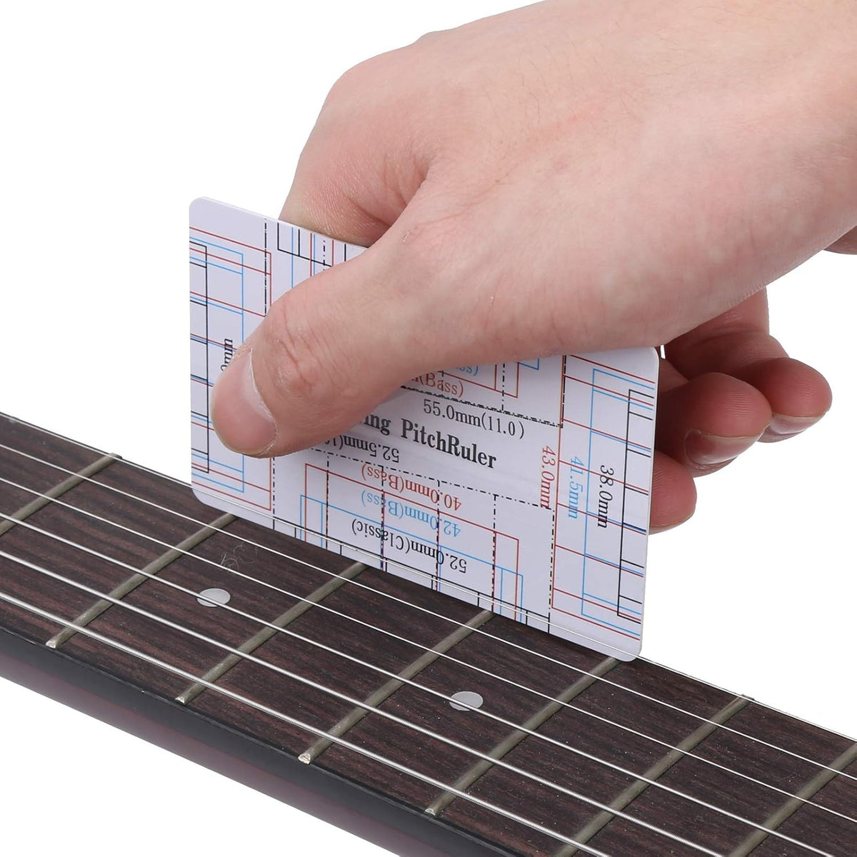 Cyllde notched straight edge on guitar neck