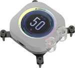 Corsair XC7 RGB Elite LCD CPU Water Block front view