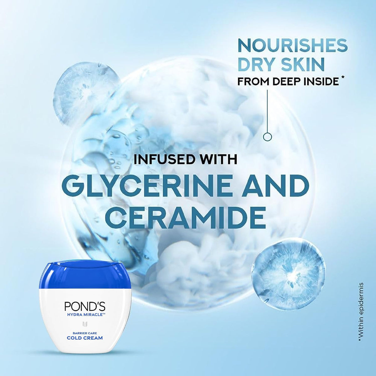 Pond's Moisturising Cold Cream lifestyle application view
