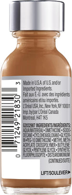 L'Oreal Paris True Match Foundation shade label and cap close up