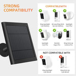 Paodekua solar panel dual pack angle view