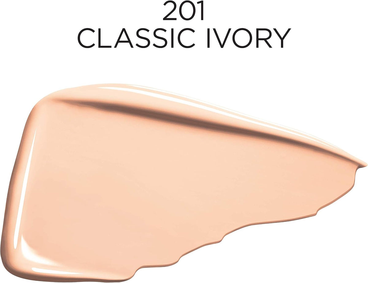 L'Oreal Paris Pro-Glow Foundation Classic Ivory back container overview