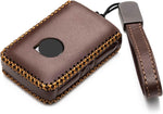 Vitodeco Volvo leather key cover side profile
