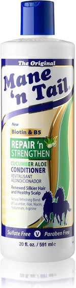 Mane 'n Tail hair care ingredients argan and coconut oil