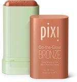 Pixi On-the-Glow Bronze - BeachGlow, Hydrating Tinted Moisture Bronzer Stick with Ginseng, Aloe Vera & Fruit Extracts, For Cheeks & Lips, 19g / 0.6oz, Paraben-Free - Image 10