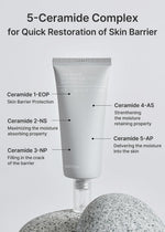 Dermatologist tested Celimax barrier cream application on hand