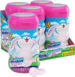 Mentos Pure Fresh chewing gum bottle in a car cup holder