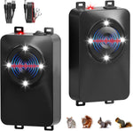 Yewrrite ultrasonic rodent repellent 2 pack front view for car engine protection.