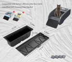 Joregobo disposable litter box tray with charcoal bag