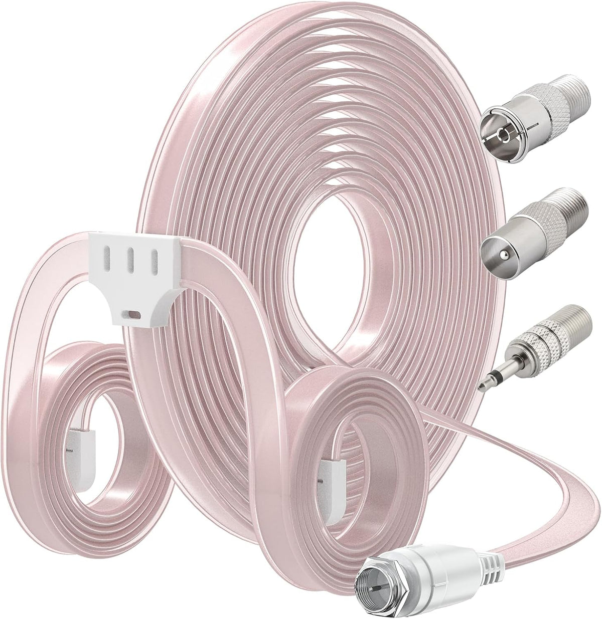 FM Radio Antenna, Ancable Indoor FM Telescopic Antenna 75 Ohm F Type Male - Image 6