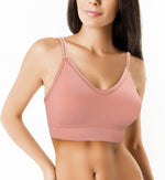 BQTQ 5-piece bralette set displayed in various color options