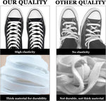 Topdatry elastic laces showing fray resistant ends
