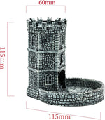 KSNDie medieval fortress dice tower scale comparison