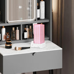 Aukiron skincare organizer filled with cotton pads
