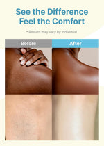 Derma B moisture body oil pump applicator feature
