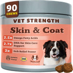 Natural Dog Company Skin & Coat Supplement for Dogs - Omega 3 Salmon Oil, Biotin & Vitamin E Support Shiny Coat, Healthy Skin & Normal Shedding, Promotes Comfort from Occasional Itch, 90 Count - Image 9