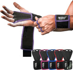 JerkFit WODies Gymnastics & Weightlifting Grips with Wrist Wraps - 3 Hole Versatile Gym Gloves for Pull Ups, Gym Training & Cross Training - Hand Grips Palm Protector for Men & Women - Image 12