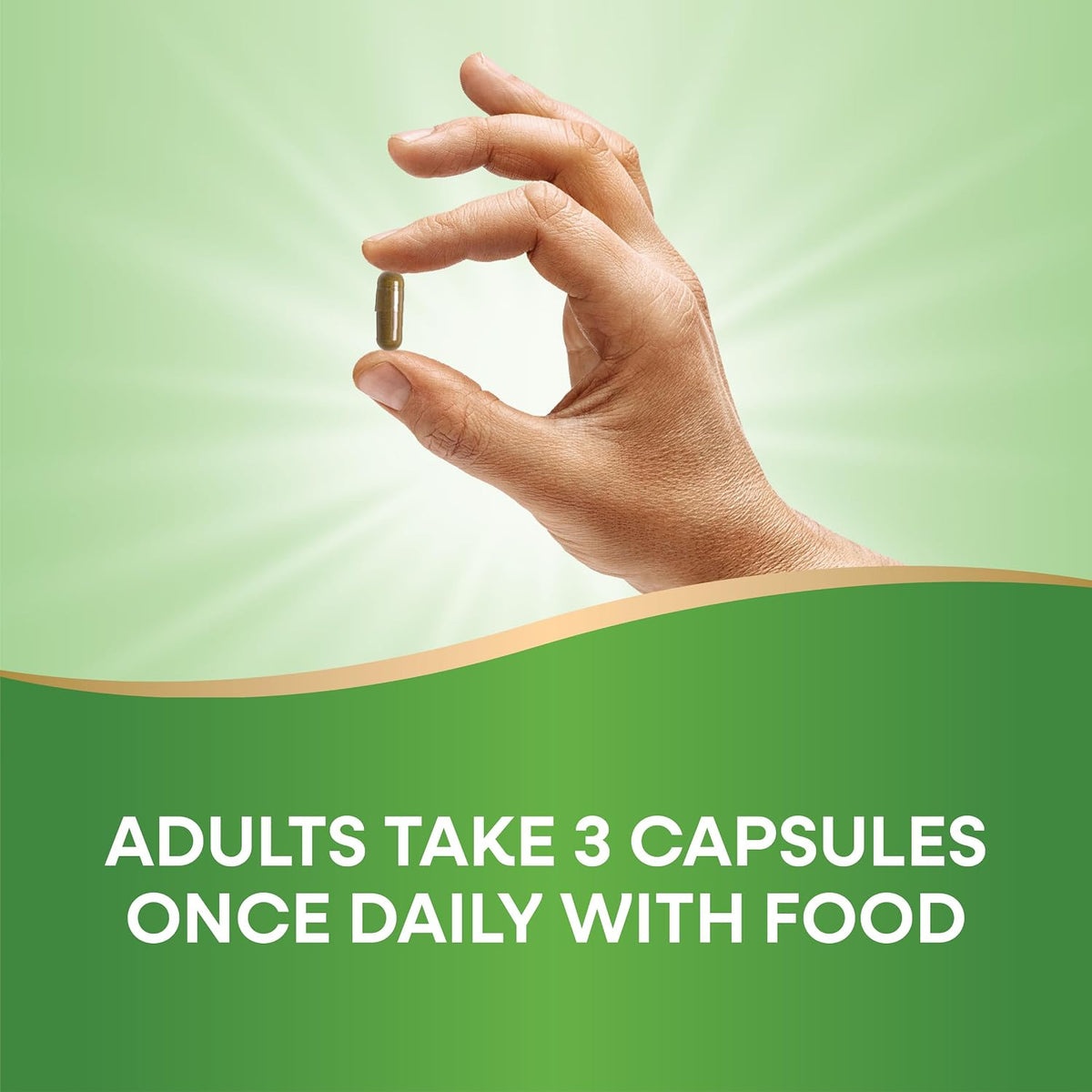 Natures Way Goldenseal Root supplement facts panel