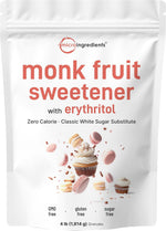 Micro Ingredients monk fruit sweetener front view packaging