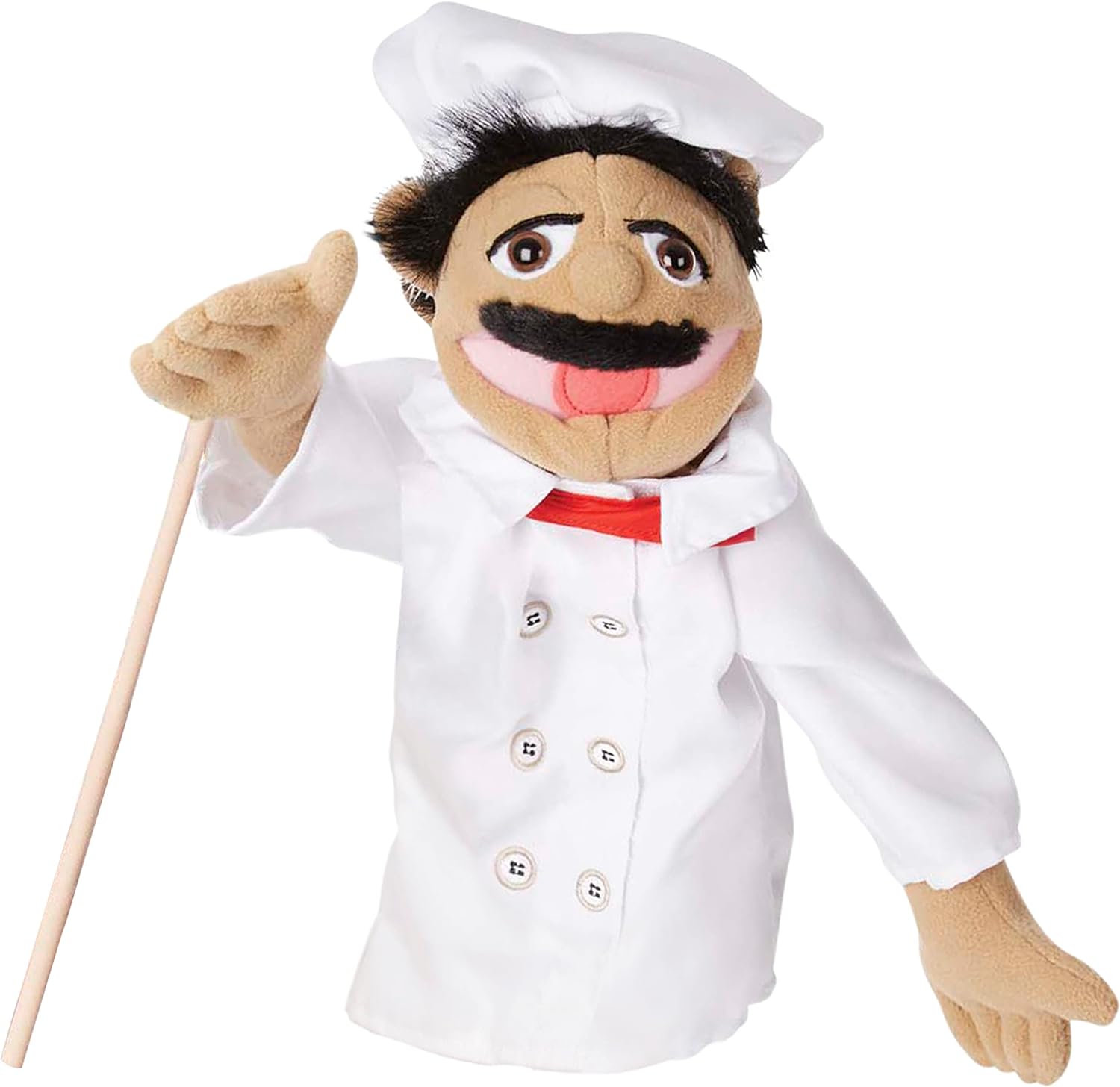 Melissa and Doug Chef Puppet Al Dente front view