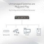 NETGEAR 8-Port Gigabit Ethernet Unmanaged Network Switch (GS108) - Image 3