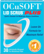 OCuSOFT Lid Scrub Plus, Pre-Moistened Pads, 30 Count - Image 1