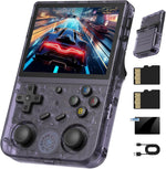 GiipGoop RG353V retro gaming console front view showing screen and controls